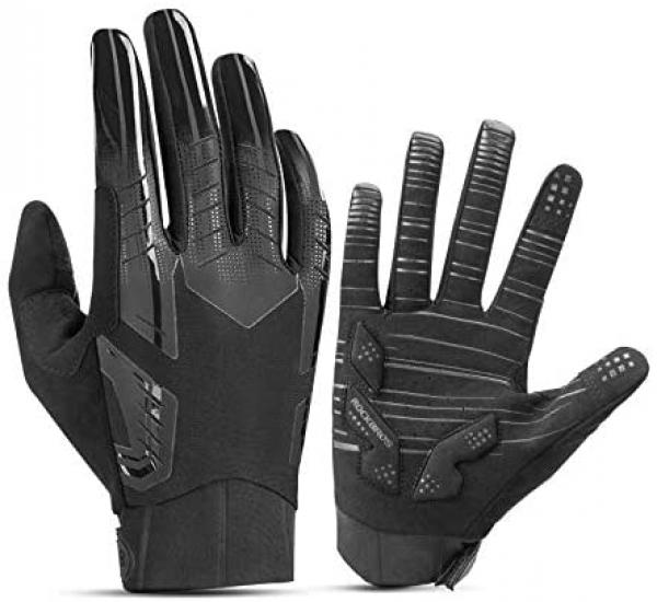 ROCKBROS | Fahrrad-Handschuhe – Touchscreen geeignet für Männer und Frauen | Ideal für Frühling, Herbst, Wandern und Outdoor-Aktivitäten